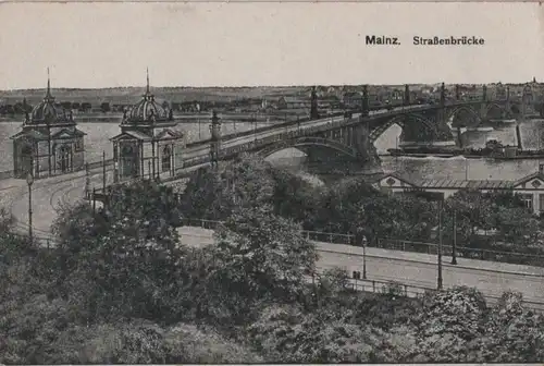 Mainz - Straßenbrücke - ca. 1935