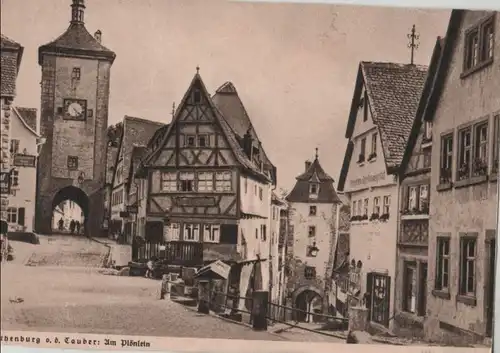 Rothenburg - Plönlein - ca. 1950