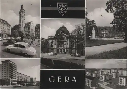 Gera - u.a. Park Opfer des Faschismus - 1968
