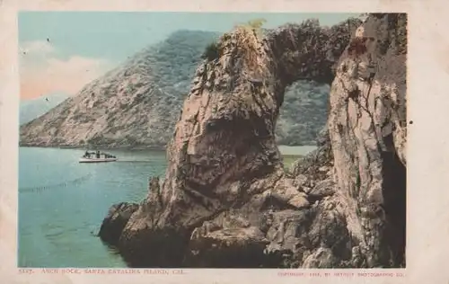 USA - USA, Kalifornien - Santa Catalina Island Cal. - Arch Rock - ca. 1925