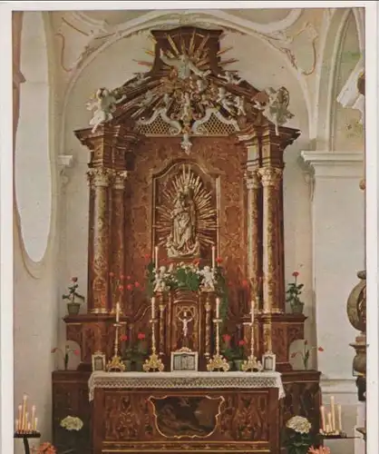 Mönchsdeggingen - Kloster, Gnadenaltar - ca. 1990