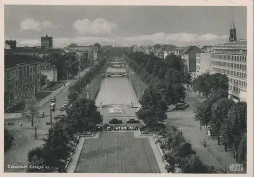 Düsseldorf - Königsallee - ca. 1955