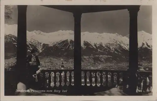 Österreich - Österreich - Innsbruck - Panorama vom Berg Isel - 1932