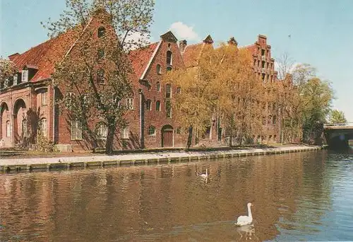 Lübeck - Historische Salzspeicher - ca. 1975