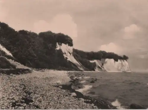 Rügen - Steilküste bei Saßnitz - 1957