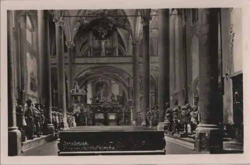 Österreich - Österreich - Innsbruck - Inneres der Hofkirche - ca. 1950
