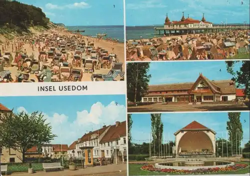 Usedom - u.a. Heringsdorf, Konzertplatz - ca. 1975