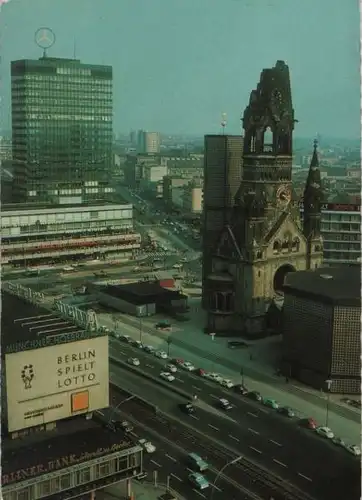 Berlin-Charlottenburg, Gedächtniskirche - 1975