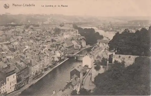 Belgien - Frankreich - Namur-Citadelle - La Sambre et la Meuse - ca. 1935