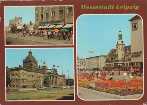 Leipzig - u.a. ALtes Rathaus am Markt - 1985