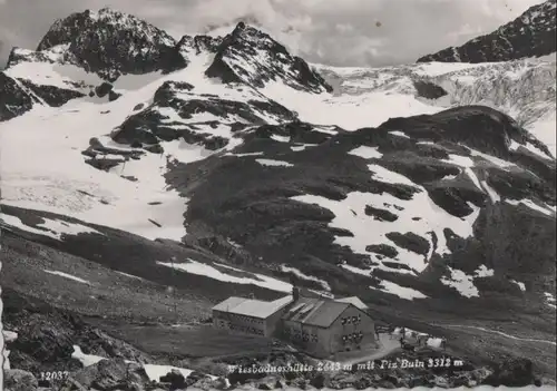 Österreich - Österreich - Wiesbadener Hütte - mit Piz Buin - 1962