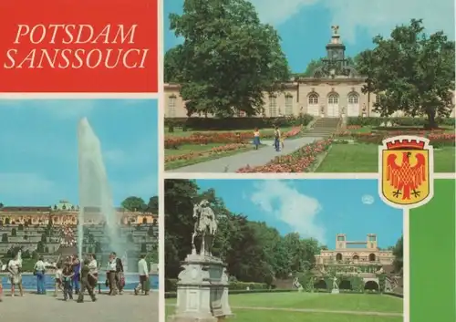 Potsdam, Sanssouci - u.a. Neue Kammern - 1985