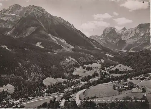 Ramsau bei Berchtesgaden - Blick vom Soleitungsweg