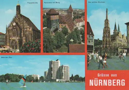 Nürnberg - u.a. Wöhrder See - ca. 1980