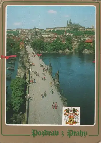 Tschechien - Tschechien - Prag Praha - Charles Bridge - 1982