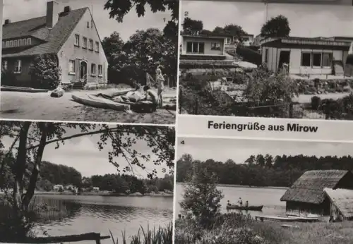 Mirow - u.a. Bungalowsiedlung - 1986