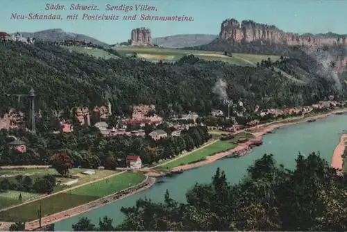 Bad Schandau - Sendigs Villen - ca. 1920