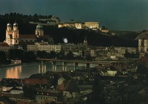 Passau - Nachtaufnahme - ca. 1980