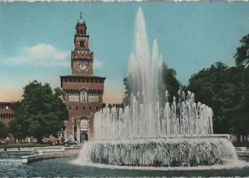 Italien - Italien - Mailand Milano - Castello Sforzesco - ca. 1975