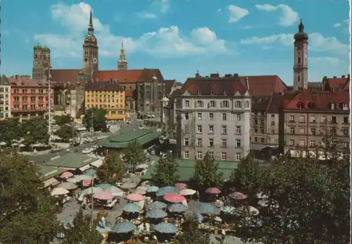 München - Viktualienmarkt - ca. 1980