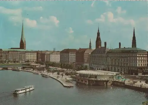 Hamburg - Jungfernstieg - 1962