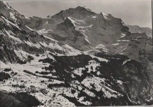 Schweiz - Schweiz - Wengen - mit Jungfrau - ca. 1965