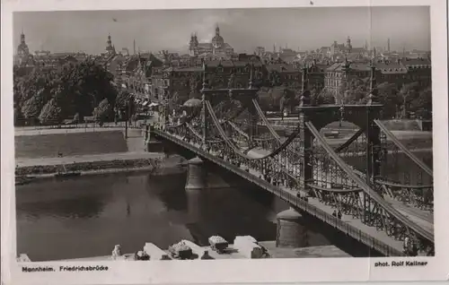 Mannheim - Friedrichsbrücke - ca. 1955