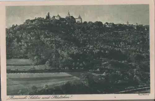 Brauneck - Schloss und Städtchen - ca. 1950