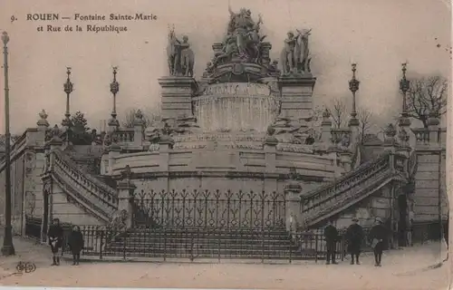 Frankreich - Frankreich - Rouen - Fontaine Sainte-Marie - 1918