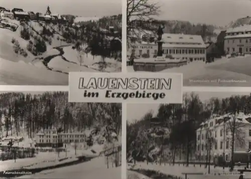 Altenberg-Lauenstein - 4 Teilbilder - 1963