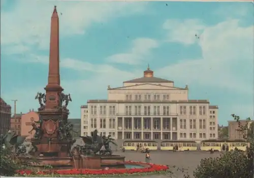 Leipzig - Opernhaus am Karl-Marx-Platz - 1963