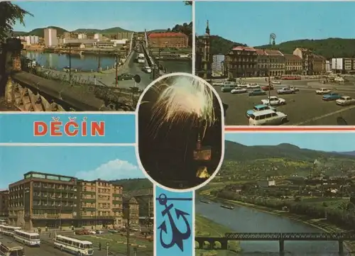 Tschechien - Tschechien - Decin - mit 5 Bildern - ca. 1980