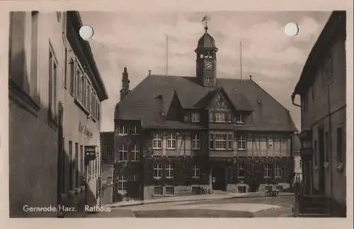 Gernrode - Rathaus - 1956