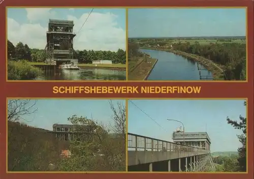 Niederfinow - Schiffshebewerk - 1986