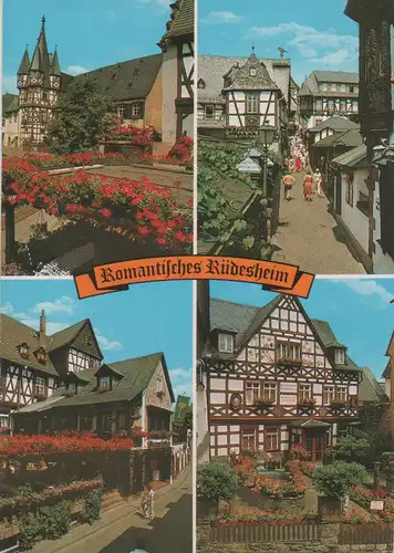 Rüdesheim am Rhein - mit 4 Bildern - 1986