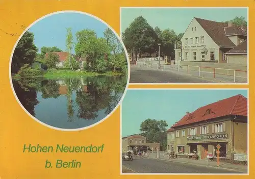 Hohen Neuendorf - u.a. Einkaufszentrum Leninstraße - 1984
