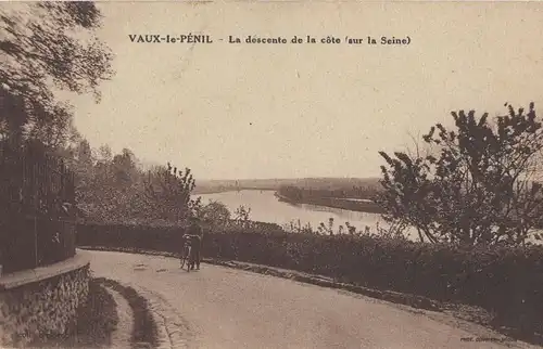 Frankreich - Vaux-le-Penil - Frankreich - La descente