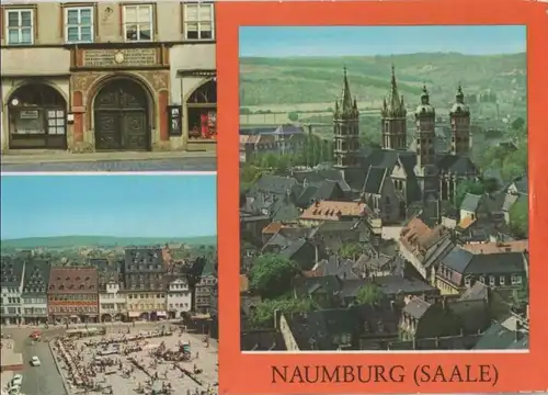 Naumburg - u.a. Blick zum Dom - 1981