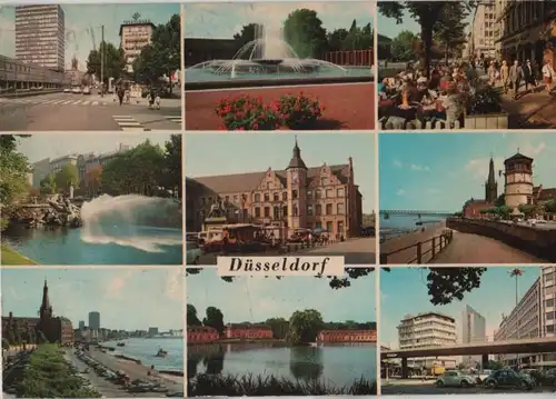 Düsseldorf - 9 Teilbilder - 1974