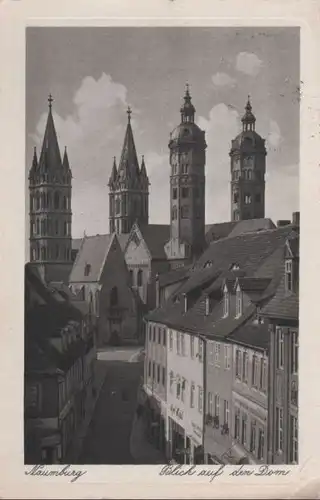 Naumburg - Blick au den Dom - 1930