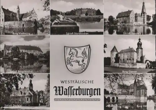 Westfalen - Westfälische Wasserburgen - ca. 1960