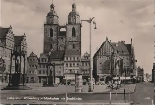 Wittenberg, Lutherstadt - Marktplatz