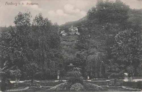 Freiburg - Stadtgarten - ca. 1910