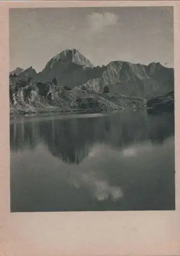 Seealpsee - mit Höfats - ca. 1950