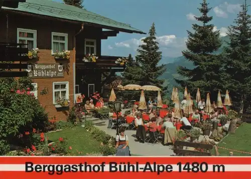 Österreich - Österreich - Mittelberg - Berggasthof Bühl-Alpe - ca. 1980