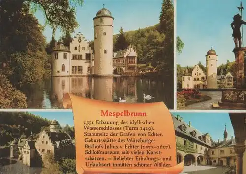 idyllisches Mespelbrunn - ca. 1975