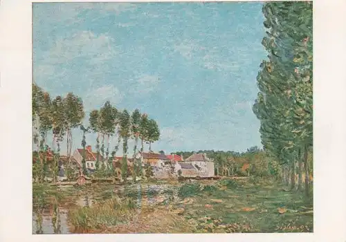 Afred Sisley - Moret an den Ufern des Loing - ca. 1965
