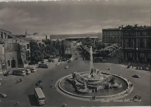 Italien - Italien - Rom - Roma - Piazza dell Esedra - ca. 1960