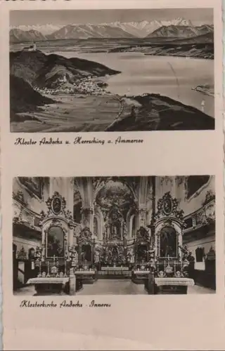 Kloster Andechs - u.a. mit Herrsching - 1954