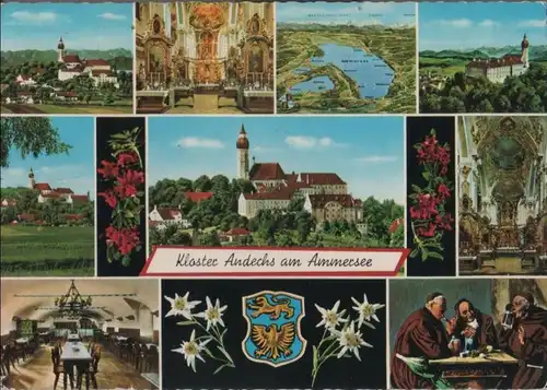 Kloster Andechs - mit 9 Bildern - 1971